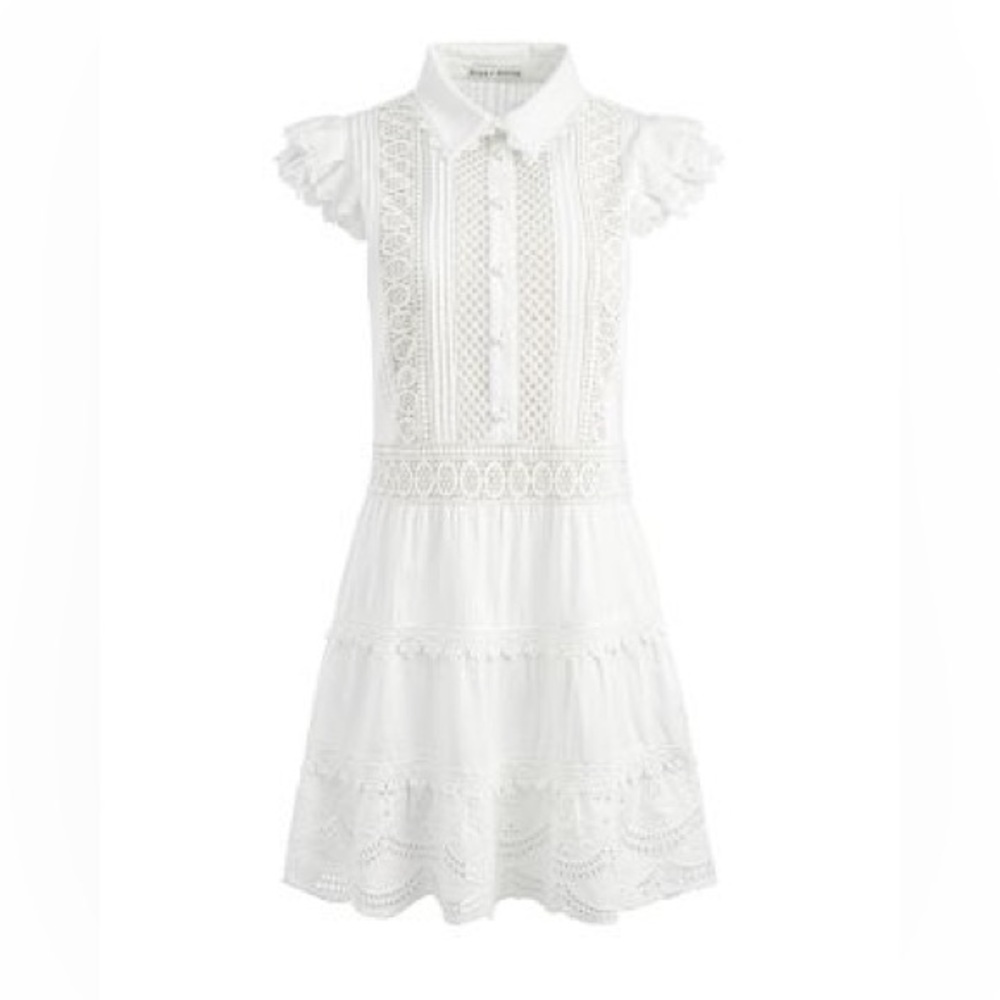 Alice and Olivia White Lace Dress - Picture 2 of 2